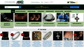 What Holisticmagnets.com website looked like in 2021 (3 years ago)