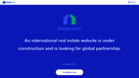 What House.com website looked like in 2021 (2 years ago)