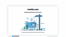 What Hotklix.com website looked like in 2021 (2 years ago)