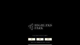 What Highlandparkwhisky.com website looked like in 2021 (2 years ago)