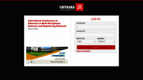 What Hp.chitkara.edu.in website looked like in 2021 (3 years ago)