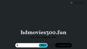 What Hdmovies300.fun website looked like in 2021 (2 years ago)