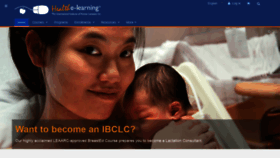 What Health-e-learning.com website looked like in 2021 (2 years ago)