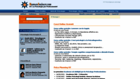 What Humantrainer.com website looked like in 2021 (2 years ago)