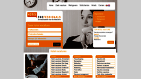 What Hotelprofessionals.nl website looked like in 2021 (2 years ago)