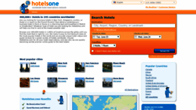What Hotelsone.com website looked like in 2021 (2 years ago)