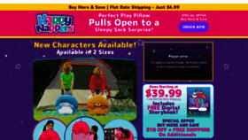 What Happynappers.com website looked like in 2021 (2 years ago)