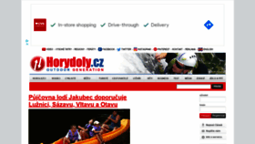 What Horydoly.cz website looked like in 2021 (2 years ago)