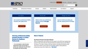 What Hpso.com website looked like in 2021 (2 years ago)