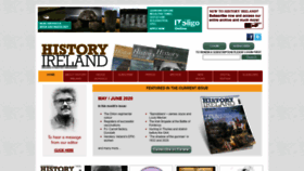 What Historyireland.com website looked like in 2021 (2 years ago)