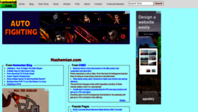 What Hashemian.com website looked like in 2021 (2 years ago)