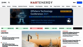 What Hartenergy.com website looked like in 2021 (2 years ago)