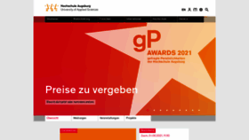 What Hs-augsburg.de website looked like in 2021 (4 years ago)