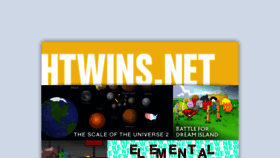 What Htwins.net website looked like in 2021 (2 years ago)