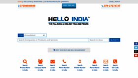 What Helloindia.co website looked like in 2021 (2 years ago)