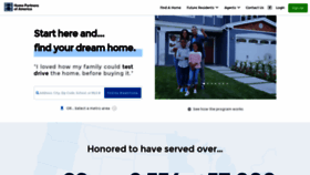 What Homepartners.com website looked like in 2021 (2 years ago)