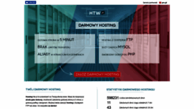 What Htw.pl website looked like in 2021 (2 years ago)