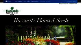 What Hazzardsgreenhouse.com website looked like in 2021 (2 years ago)