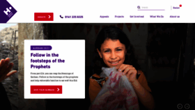 What Humanappeal.org.uk website looked like in 2021 (2 years ago)