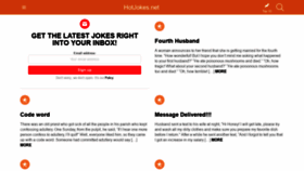 What Hotjokes.net website looked like in 2021 (2 years ago)