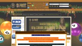 What Hokki4dprize.net website looked like in 2021 (2 years ago)