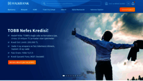 What Halkbank.com.tr website looked like in 2021 (2 years ago)