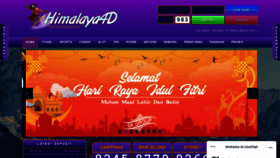 What Himalaya4d.com website looked like in 2021 (2 years ago)
