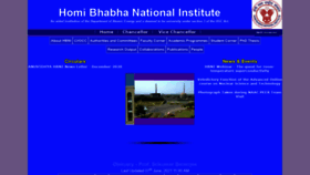 What Hbni.ac.in website looked like in 2021 (2 years ago)