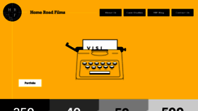 What Homeroadfilms.com website looked like in 2021 (2 years ago)