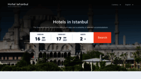 What Hotel-istanbul.net website looked like in 2021 (2 years ago)