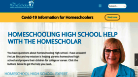 What Homehighschoolhelp.com website looked like in 2021 (2 years ago)