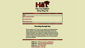 What Hat.com website looked like in 2021 (2 years ago)