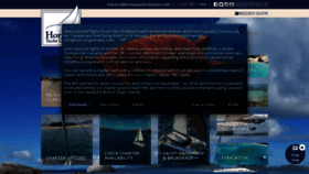 What Horizonyachtcharters.com website looked like in 2021 (2 years ago)
