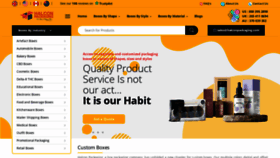 What Halconpackaging.com website looked like in 2021 (2 years ago)
