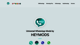 What Heymods.com website looked like in 2021 (2 years ago)