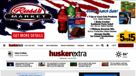 What Huskerextra.com website looked like in 2021 (2 years ago)