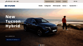 What Hyundai-motor.md website looked like in 2021 (2 years ago)