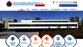 What Hospital-bn.cz website looked like in 2021 (2 years ago)