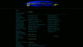 What Huntfish.ws website looked like in 2021 (2 years ago)