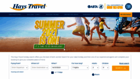 What Haystravel.co.uk website looked like in 2021 (2 years ago)