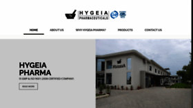 What Hygeiapharma.com website looked like in 2021 (2 years ago)