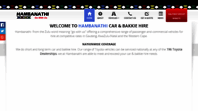 What Hambanathi.com website looked like in 2021 (4 years ago)