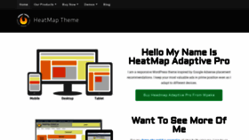 What Heatmaptheme.com website looked like in 2021 (2 years ago)