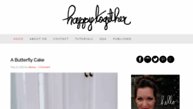 What Happytogetherbyjess.com website looked like in 2021 (2 years ago)