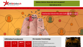 What Hilfdirselbst.ch website looked like in 2021 (3 years ago)