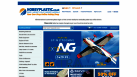 What Hobbyplastic.co.uk website looked like in 2021 (2 years ago)