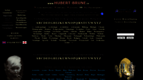 What Hubert-brune.de website looked like in 2021 (2 years ago)