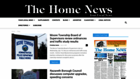 What Homenewspa.com website looked like in 2021 (2 years ago)