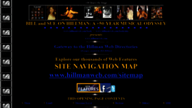 What Hillmanweb.com website looked like in 2021 (2 years ago)