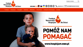 What Hospicjum.waw.pl website looked like in 2021 (3 years ago)